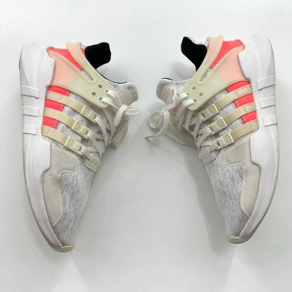 Adidas EQT Support ADV Crystal White / Turbo Sneakers Ortholite Women's Size 7 - Picture 4 of 10